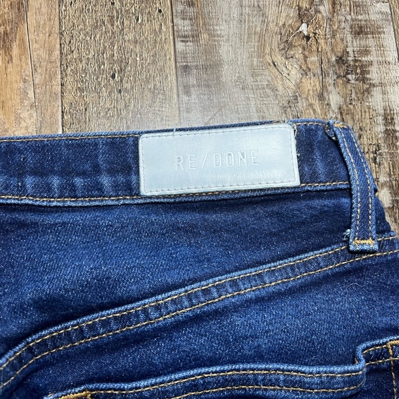 REDONE 70’s Ultra High Rise Stove Pipe Straight Leg Jeans in Barely Worn Size 29 - Picture 8 of 8